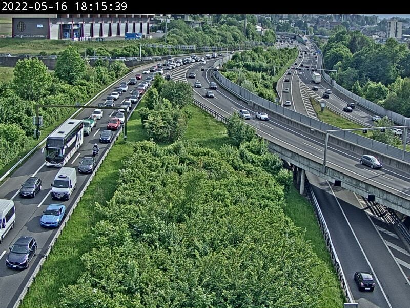 Unfall im Abendverkehr sorgt auch heute für Stau zentralplus