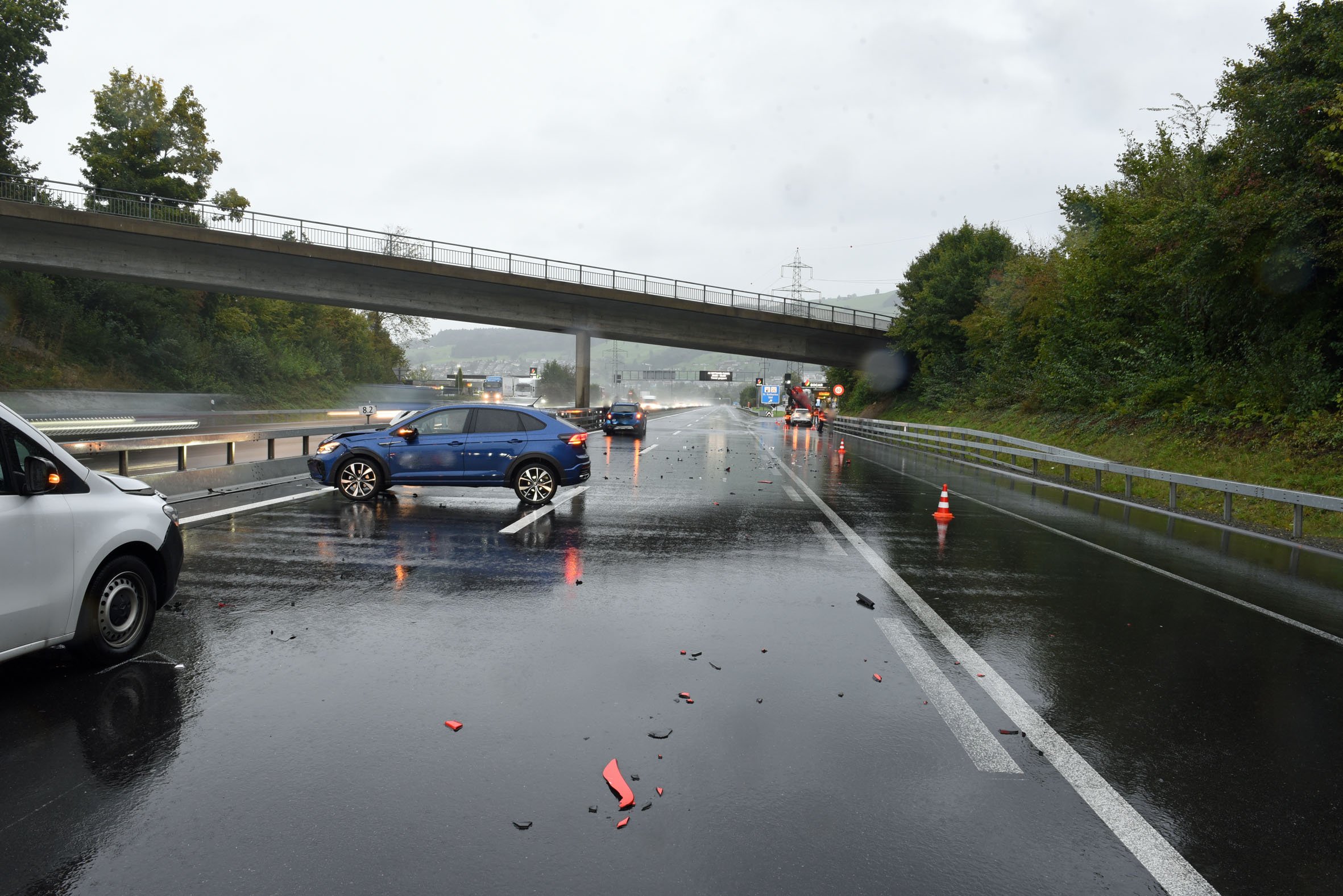 Darum Staute Es Auf Der Autobahn A14 Bei Luzern L Zentralplus