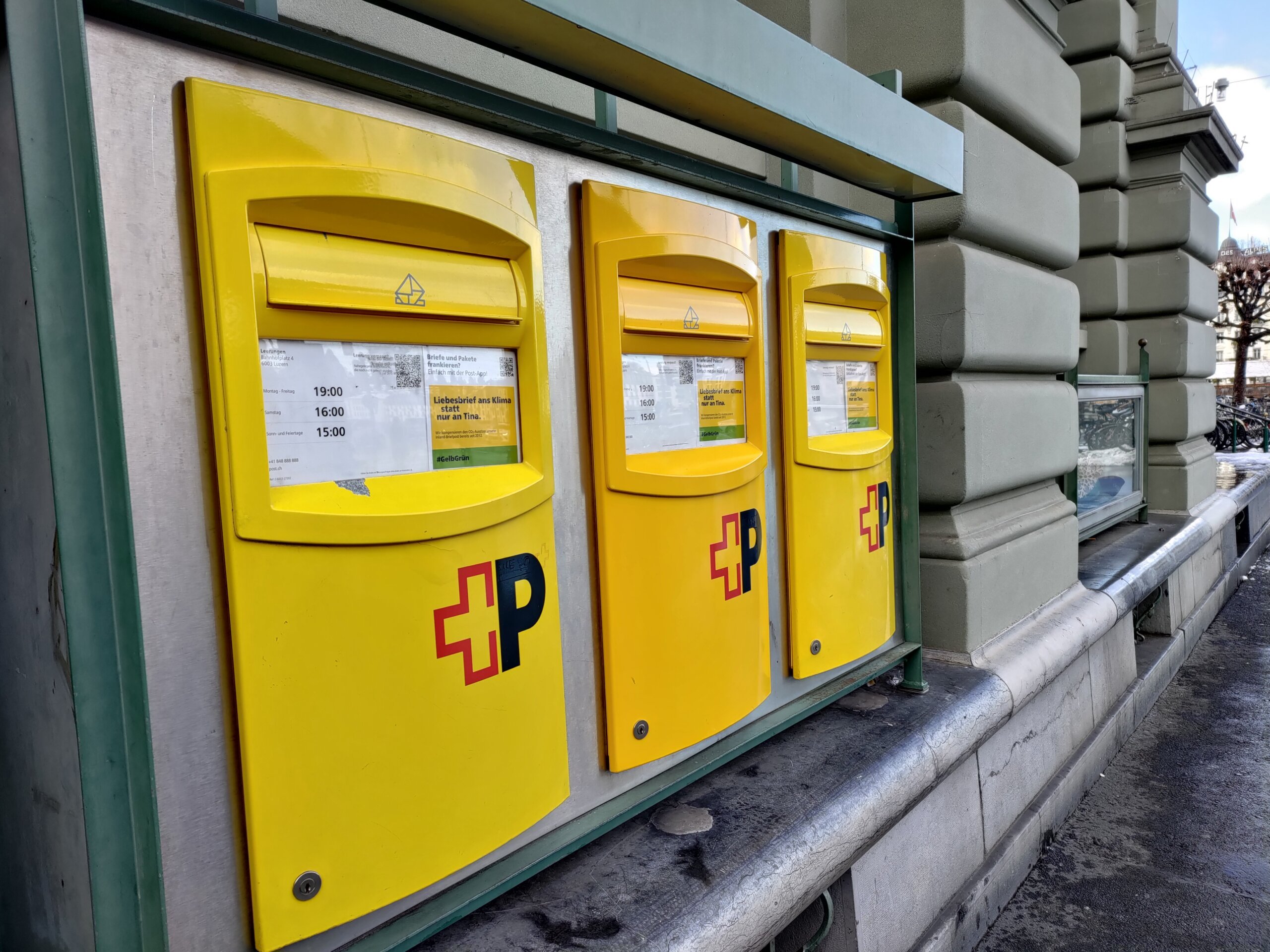 Post Setzt In Ruopigen Auf Automat Statt Filiale I Zentralplus