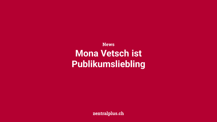 Mona Vetsch ist Publikumsliebling