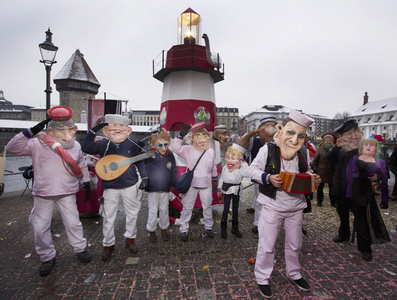 Luzerner Fasnacht Holzwoerm