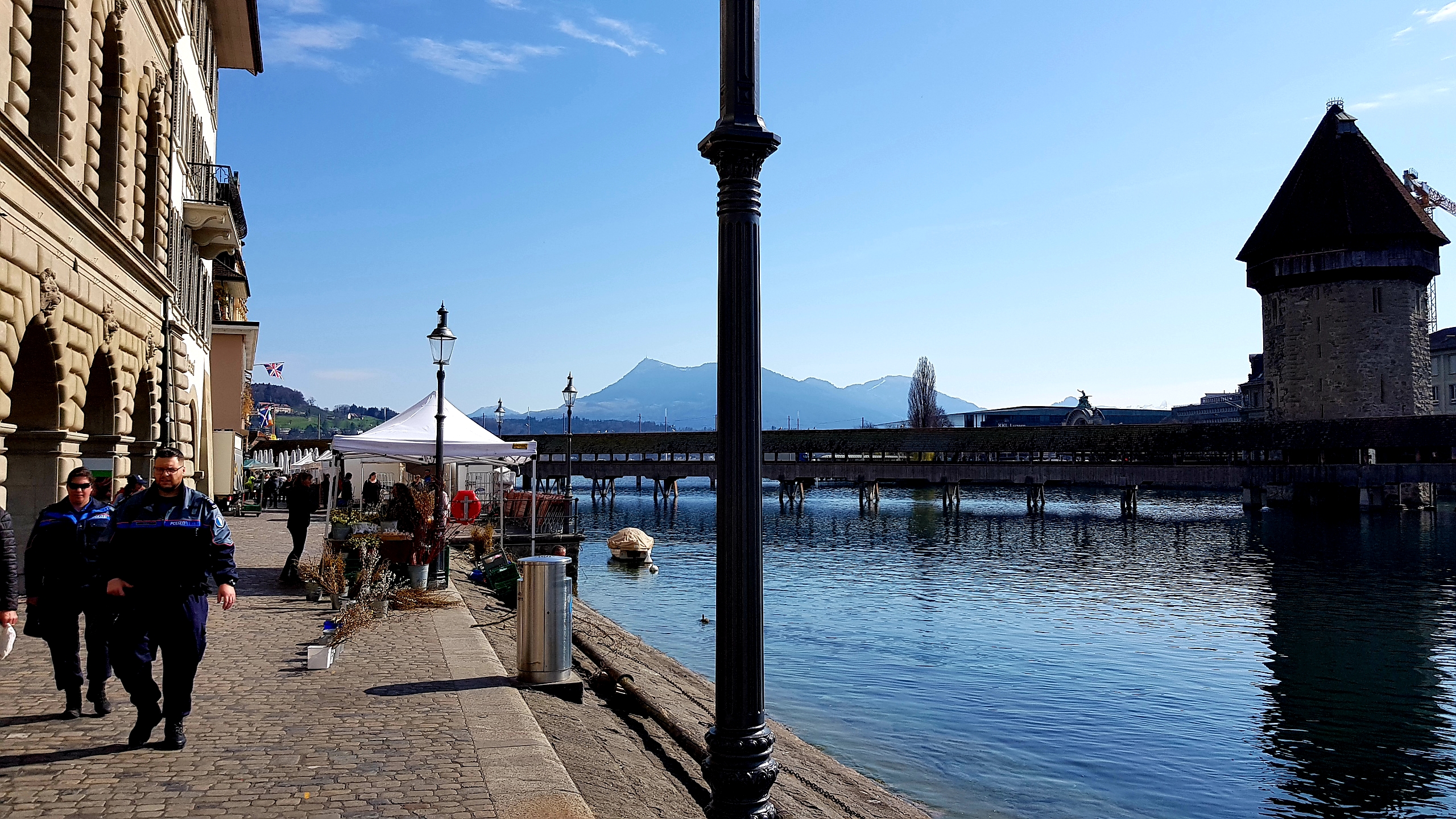 Noch ist die Luzerner Polizei nicht auf Corona-Patrouille ...