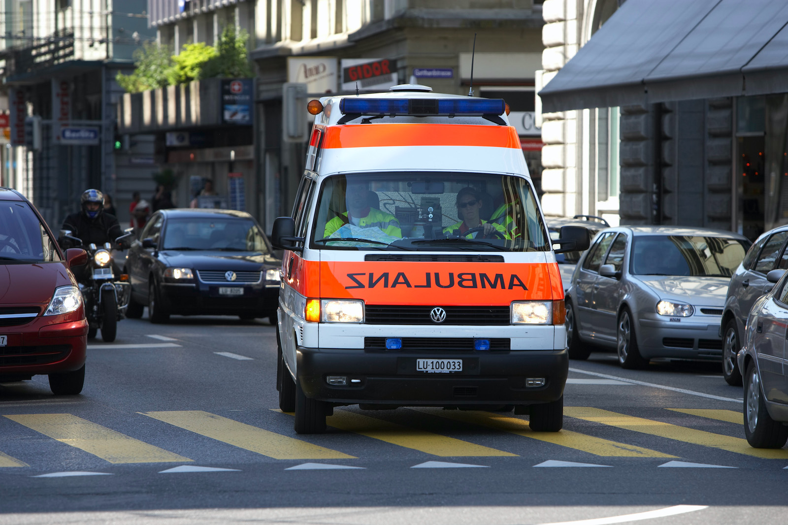 Feuerwehr Der Stadt Luzern War Drei Wochen Für Den Rettungsdienst 144 ...