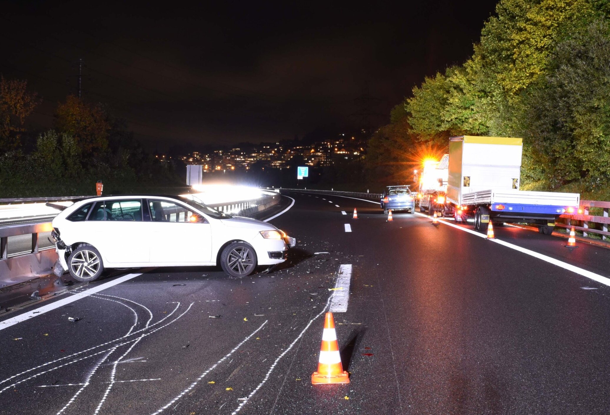 Auffahrunfall Fordert Zwei Verletzte | Zentralplus